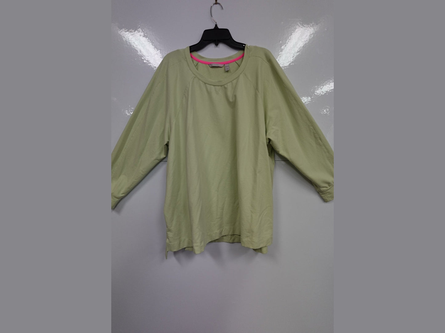 Susan Graver, Long Sleeve Top, 3X