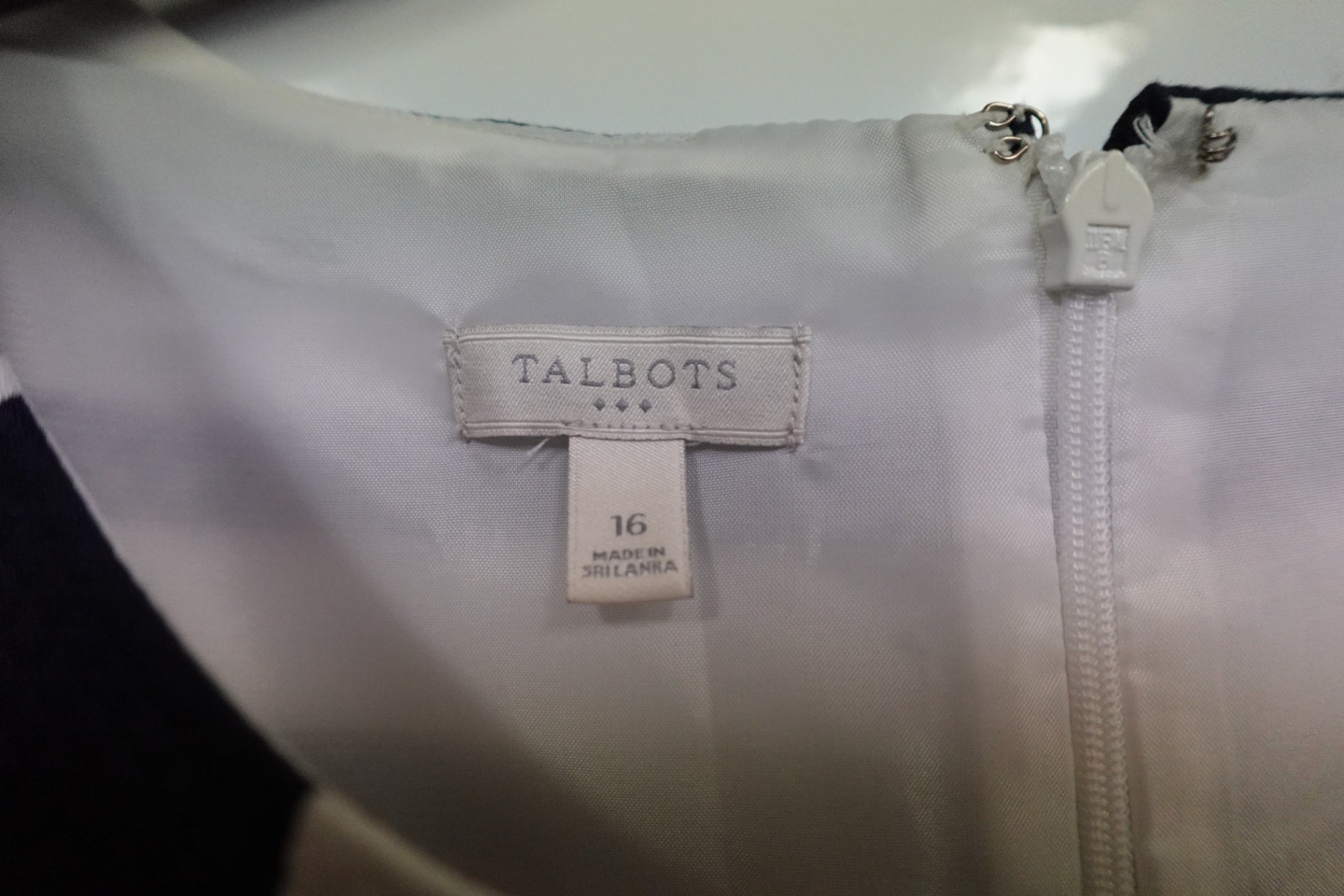 Talbots, Sleeveless Dress, 16
