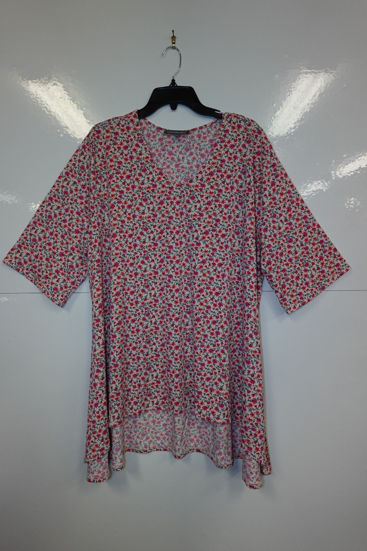 Kate & Mallory, 3/4 SLEEVE TOP, 3X