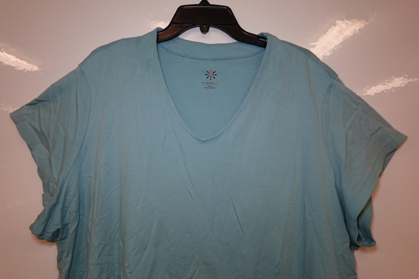 Isaac Mizrahi Live, Short Sleeves Top, 4X