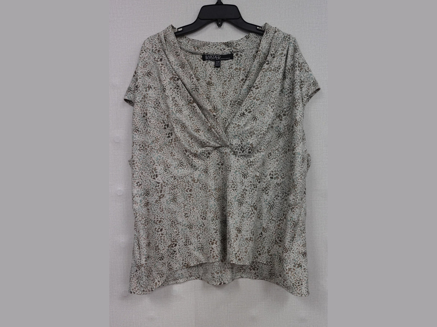 Kasper, Short sleeve top, 22W