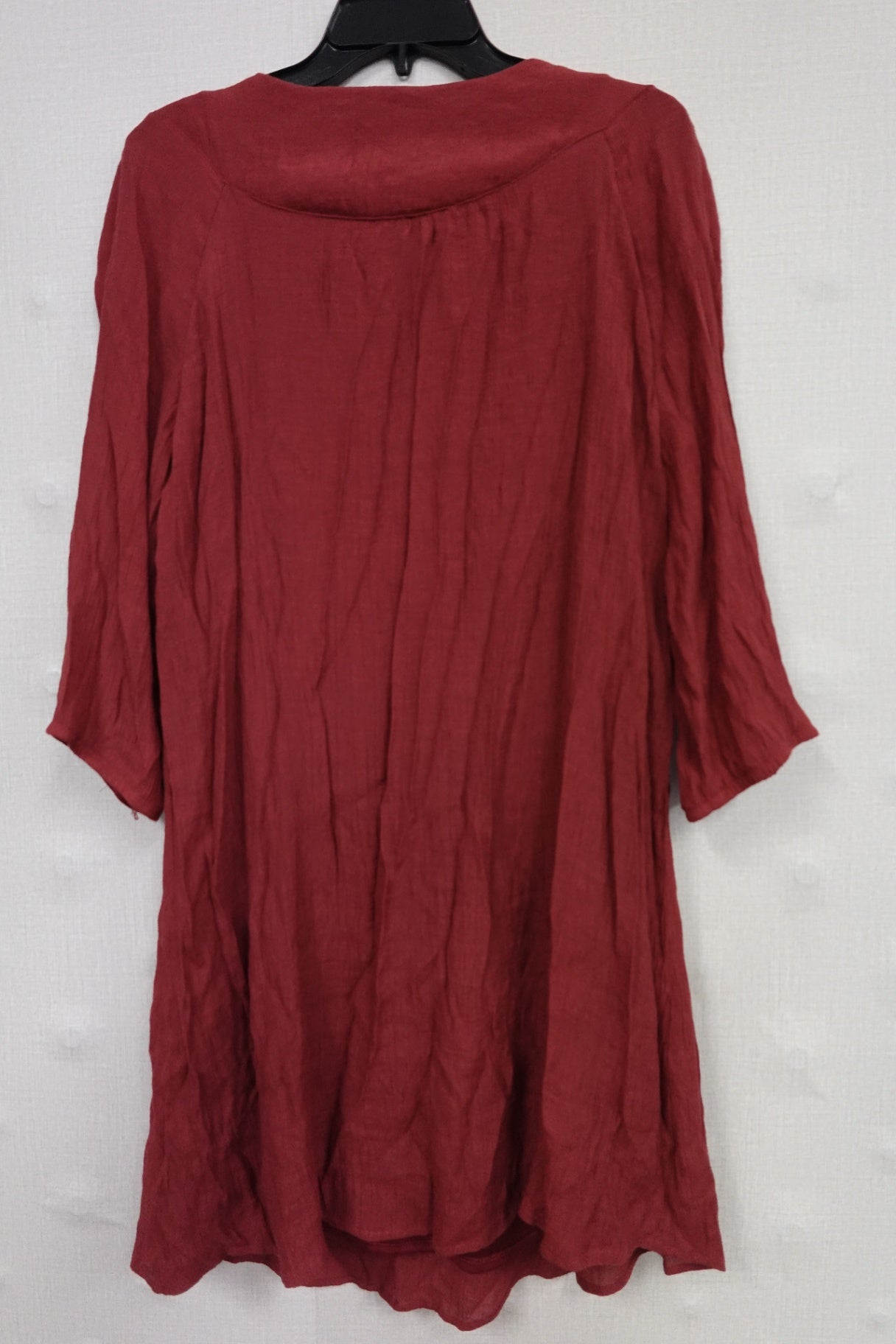Indigo Rose, 3/4 Sleeve Top, XL