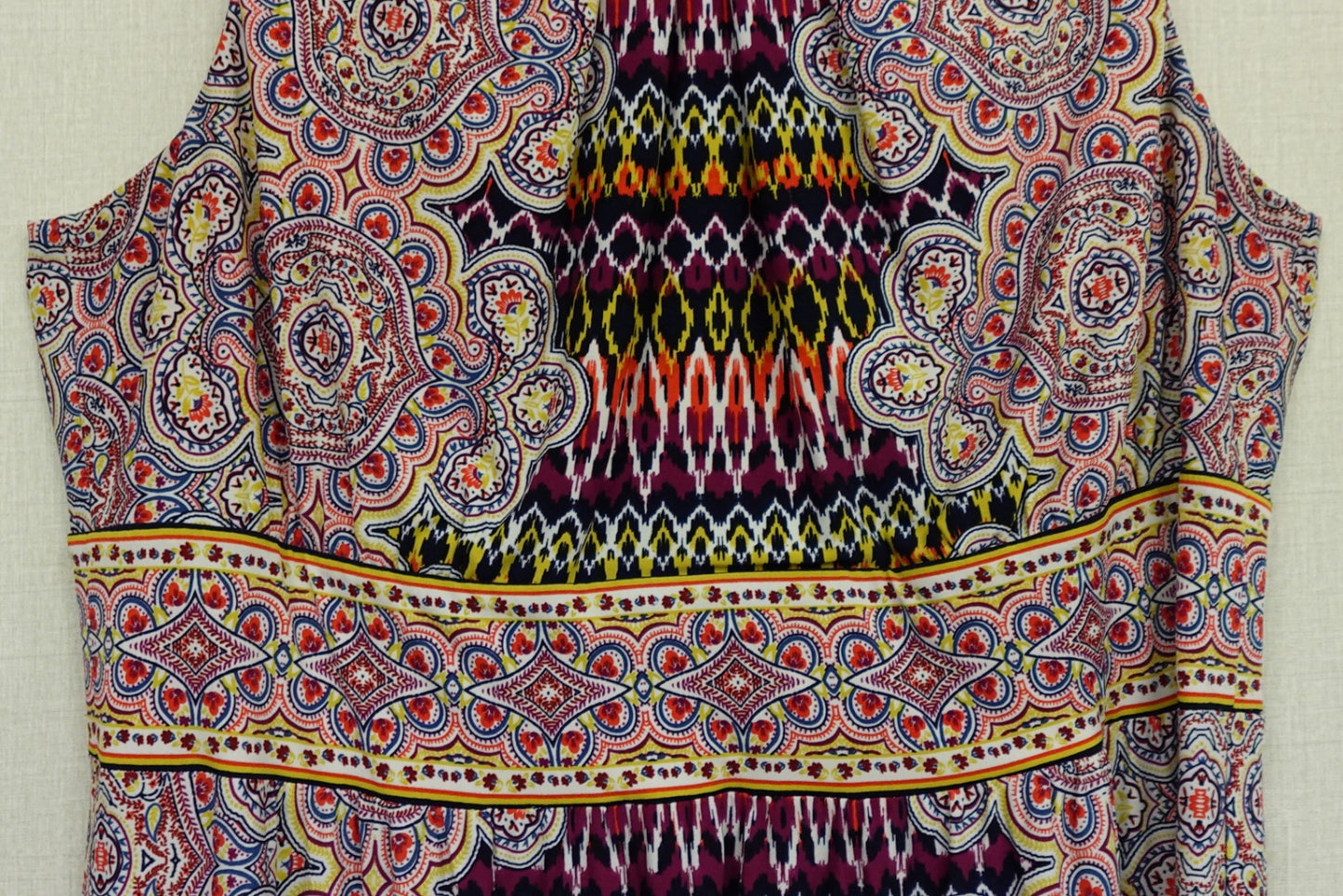 London Times, Maxi Dress, 2X