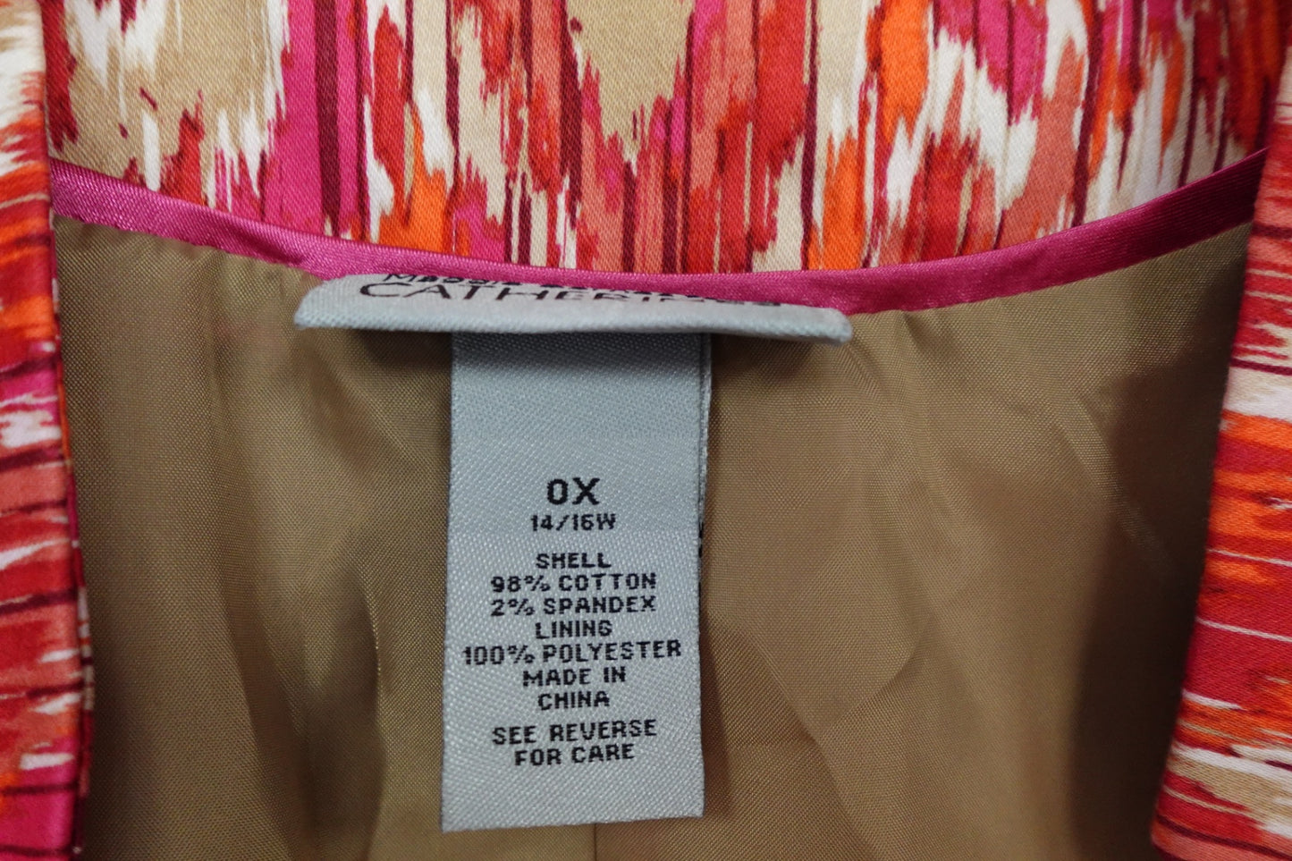 Catherines, BLAZER, 14/16 (0X)