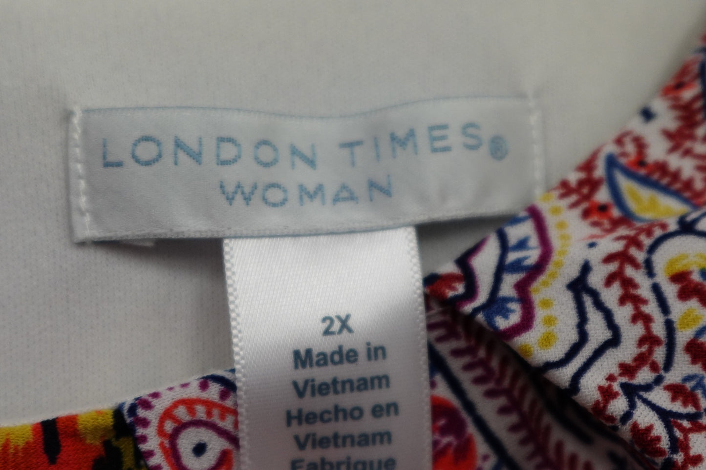 London Times, Maxi Dress, 2X