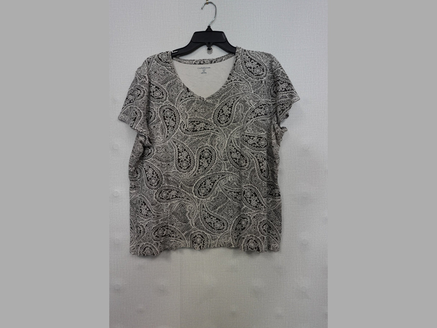 Croft & Barrow, Short Sleeves Top, XL