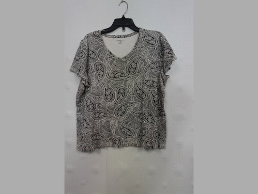Croft & Barrow, Short Sleeves Top, XL