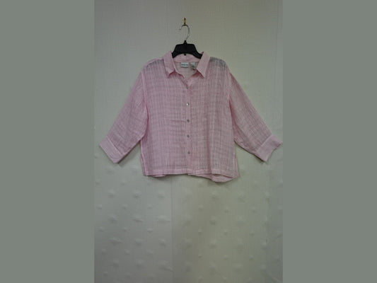 Chicos, Long Sleeves Top, 12/14 (Chicos 2)