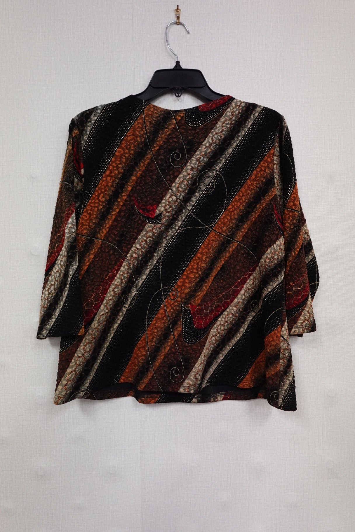 Notations, 3/4 Sleeve Top, XL