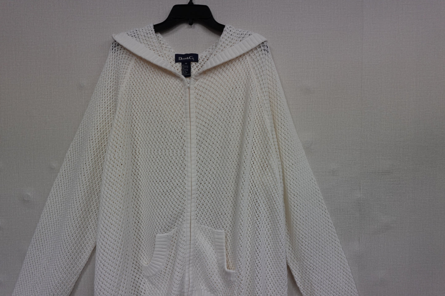 Denim & Co, Cardigan, 3X