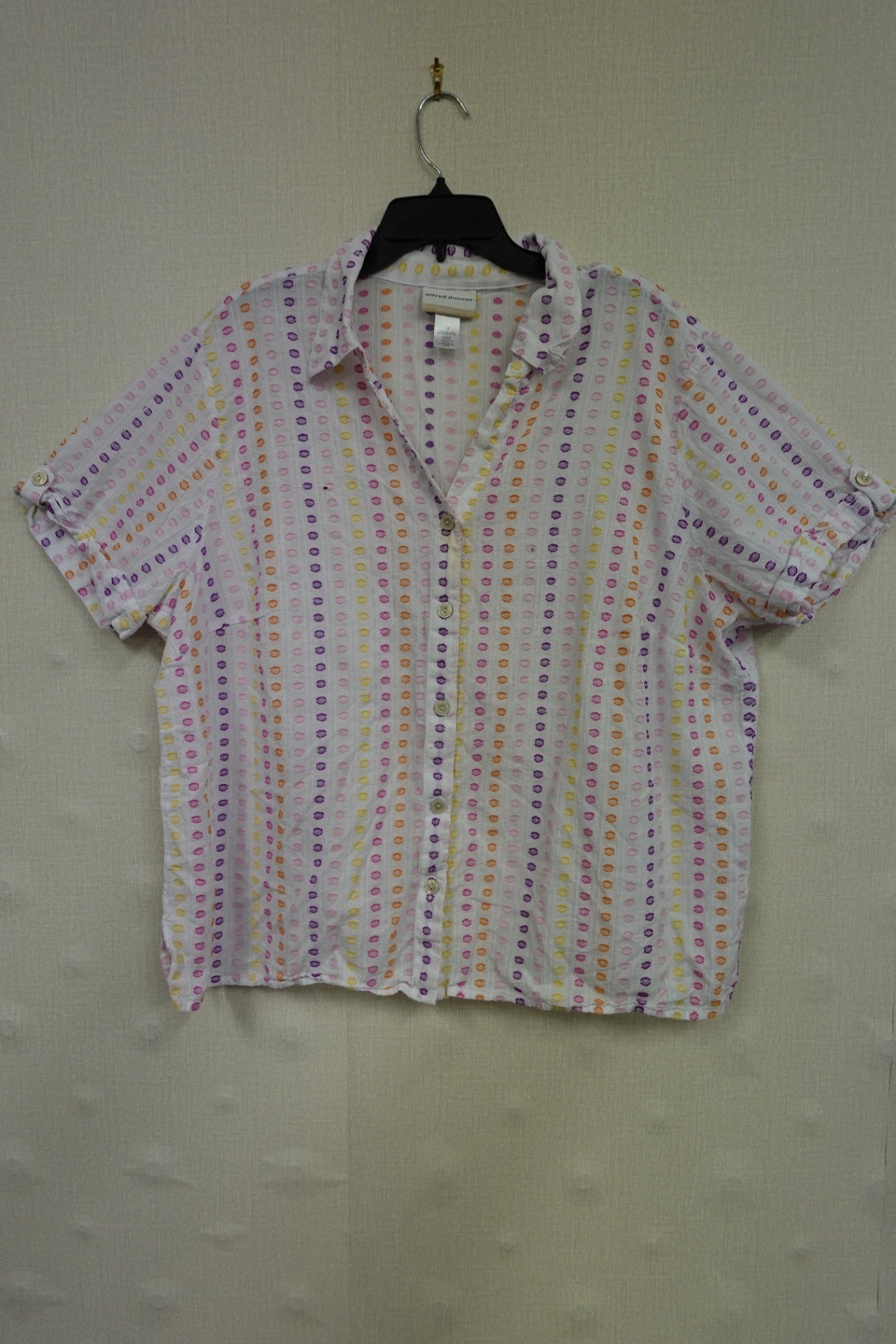 Alfred Dunner, Short Sleeves Top, 2X