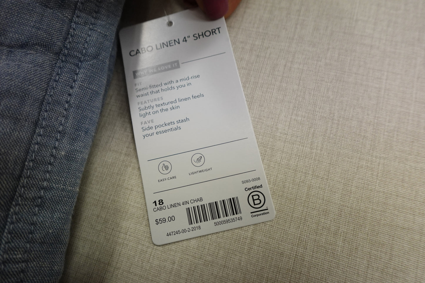 Athleta, Shorts, 18