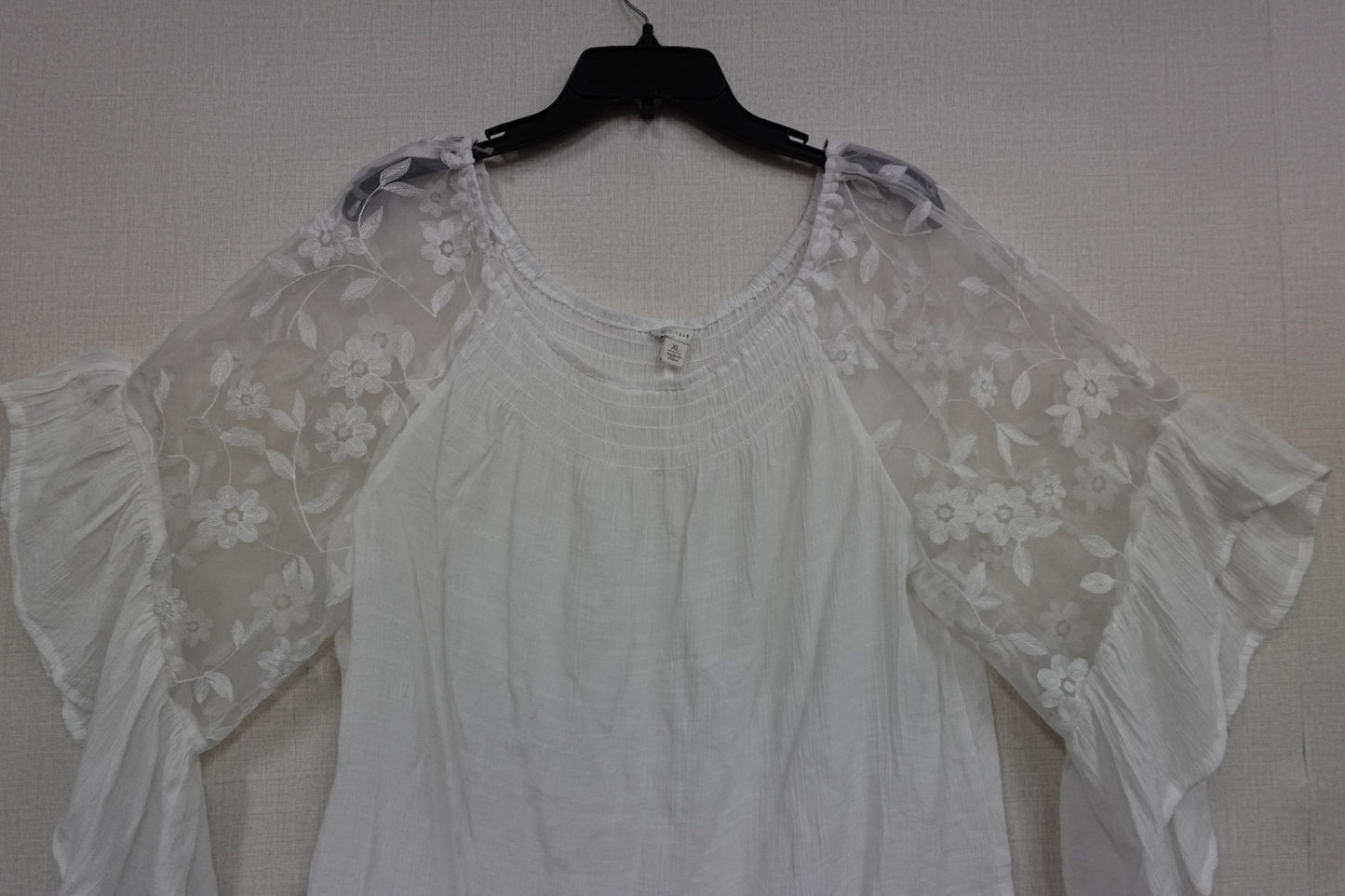 Cato, 3/4 SLEEVE TOP, XL