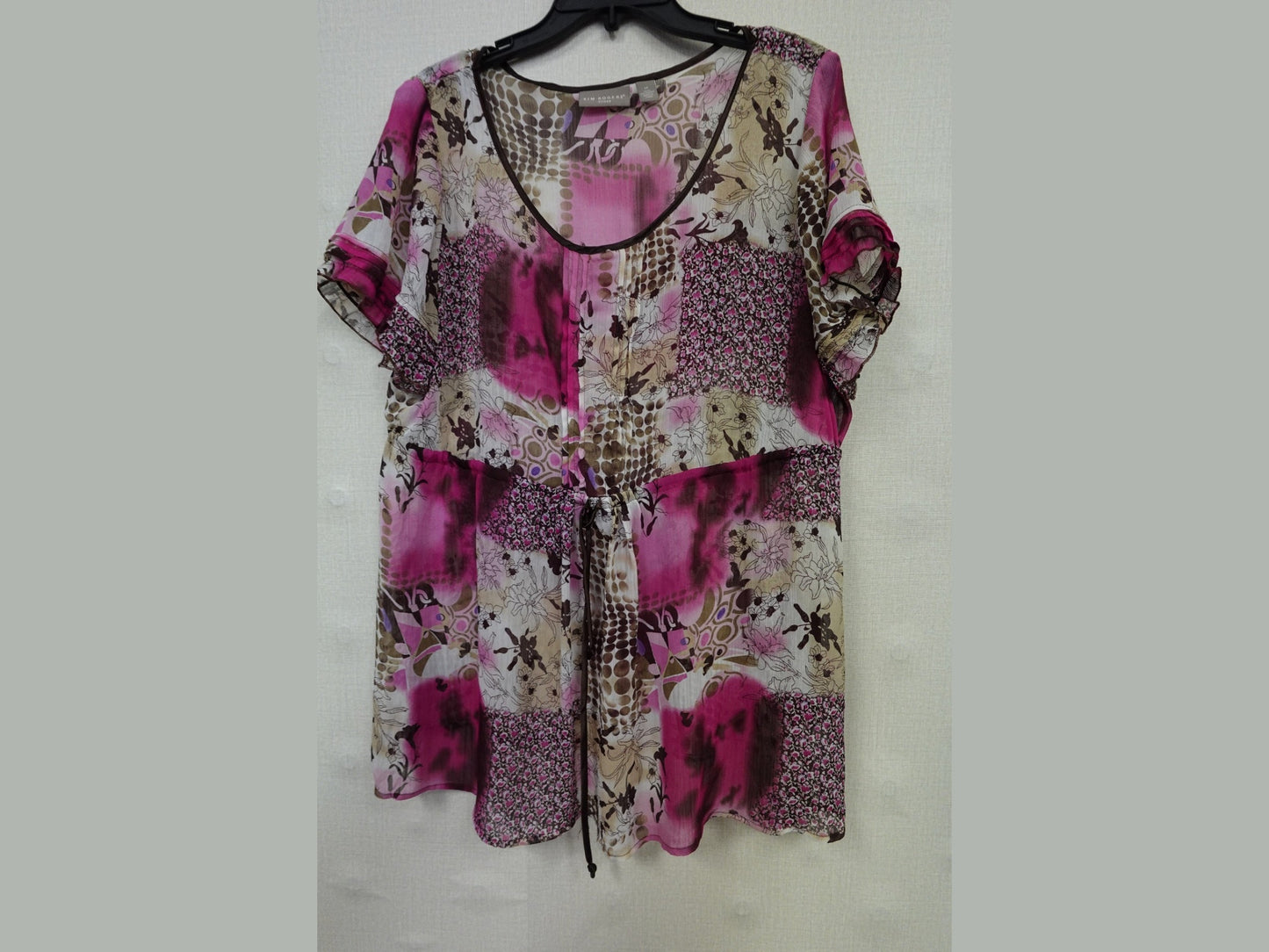 Kim Rogers , Short sleeve top, XL/2X