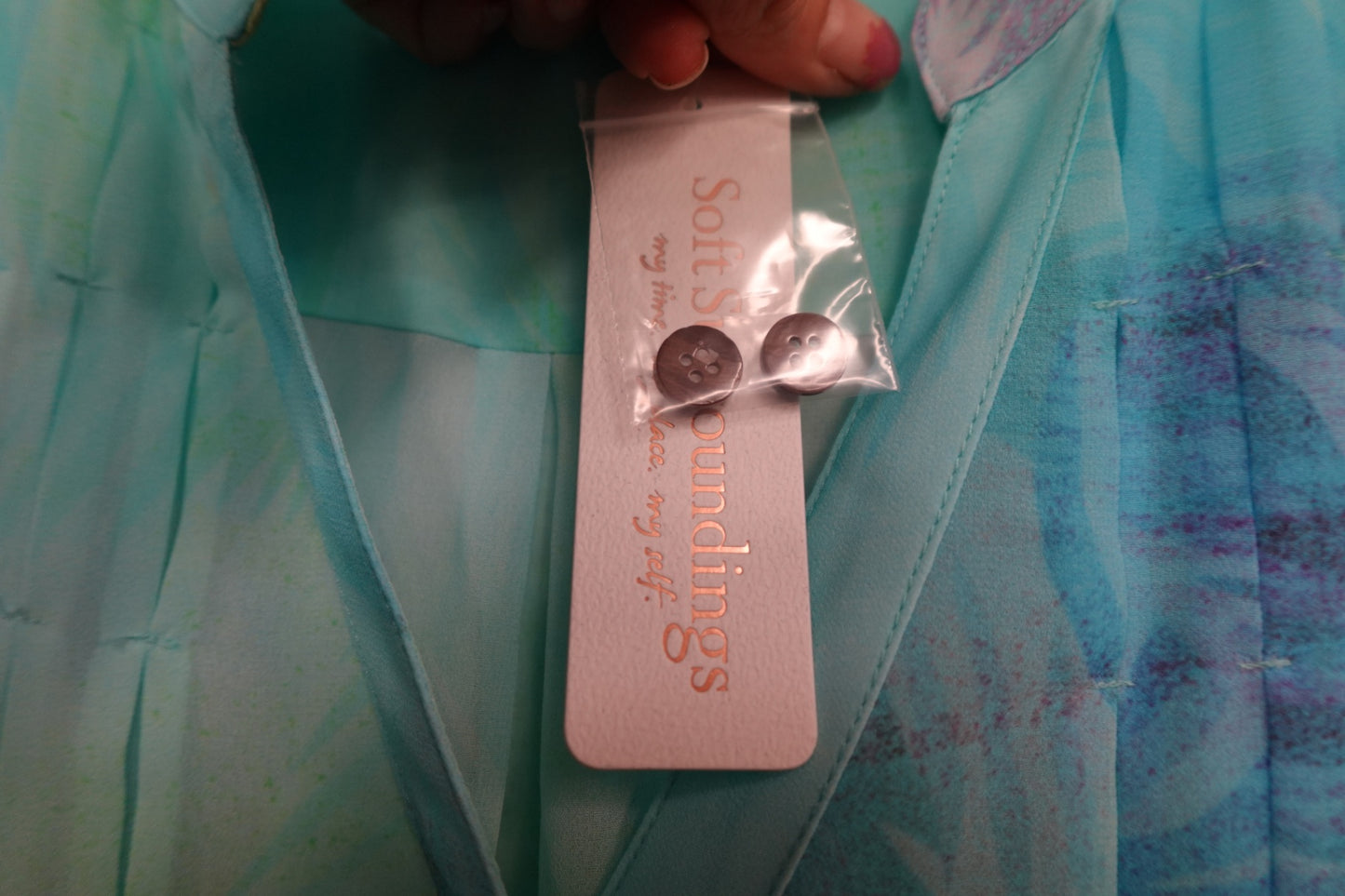 Soft Surroundings, Long Sleeves Top, XL (1X)