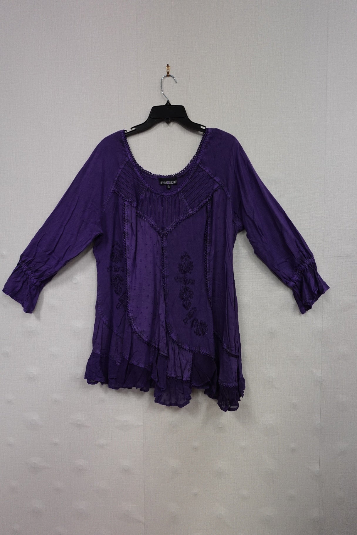 The Pyramid Collection, Long Sleeves Top, XL