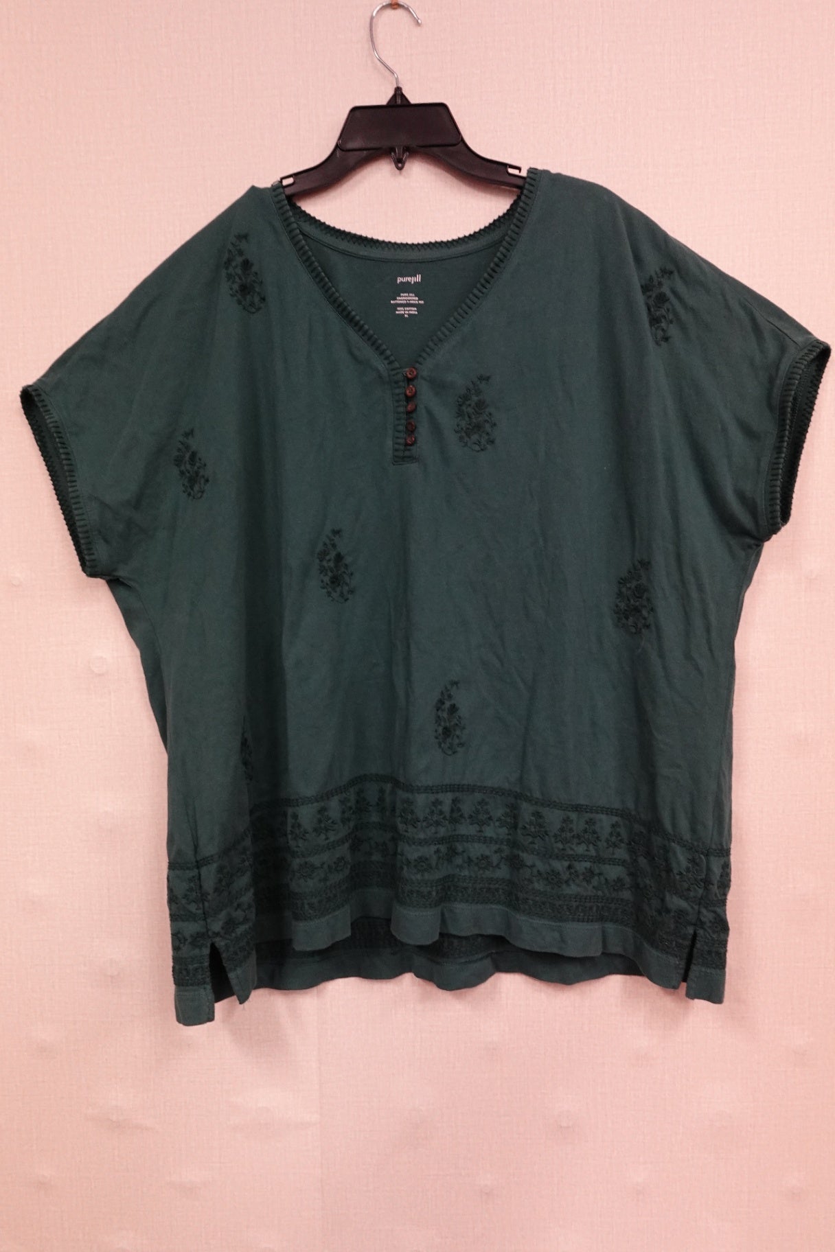 pure Jill, SHORT SLEEVED TOP, XL