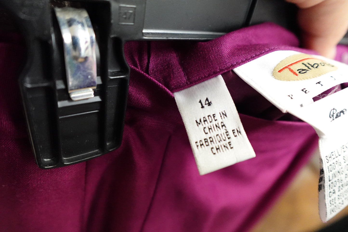 Talbots, 2 Piece Suit, 14