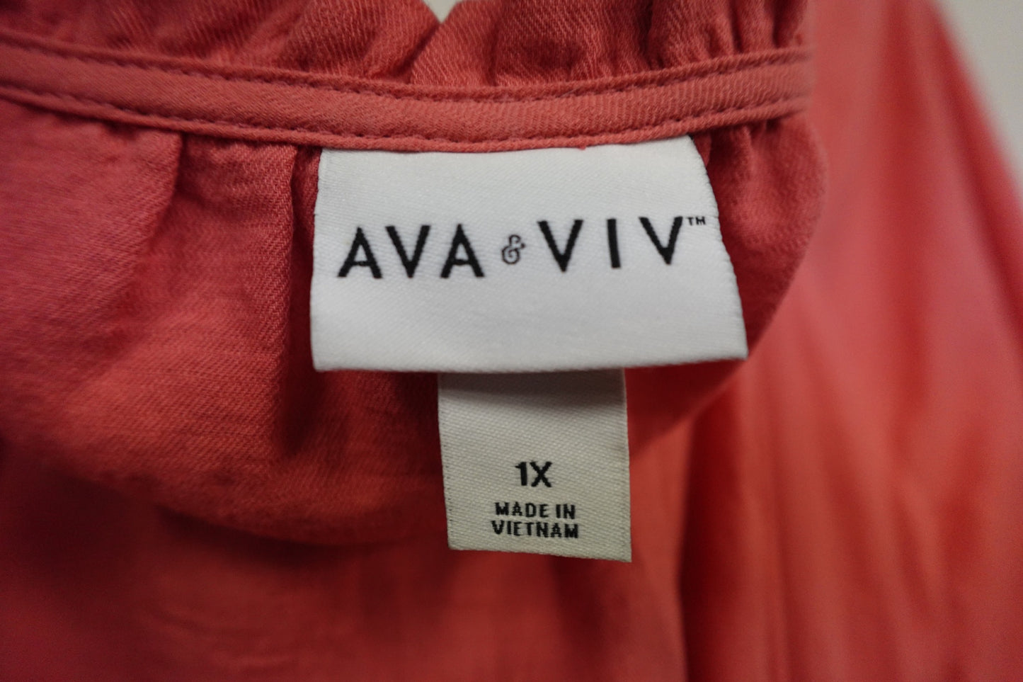 Ava & Viv, Long Sleeves Top, XL (1X)