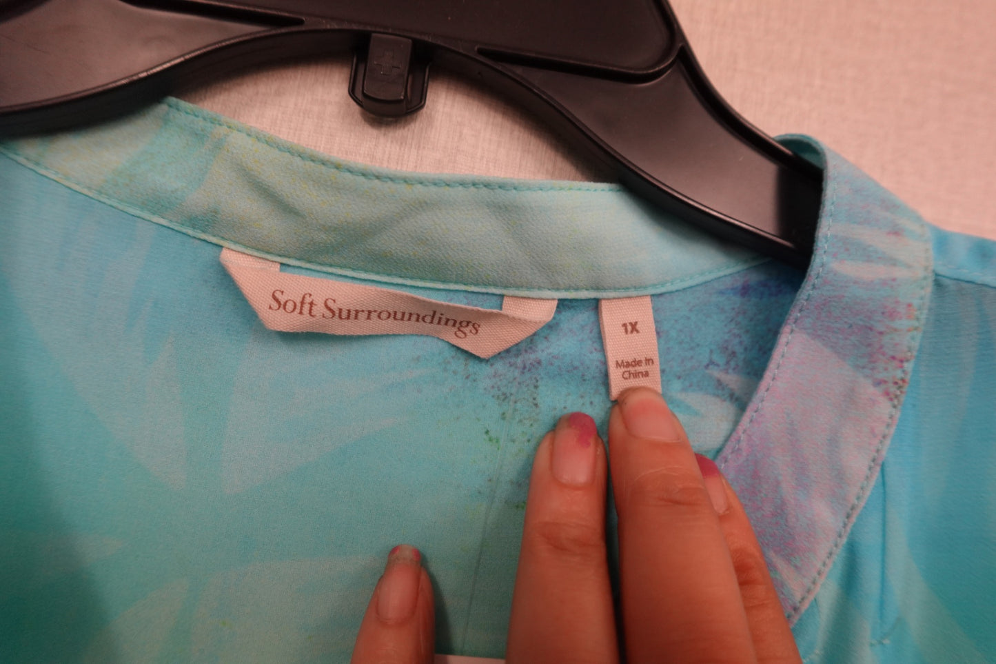 Soft Surroundings, Long Sleeves Top, XL (1X)