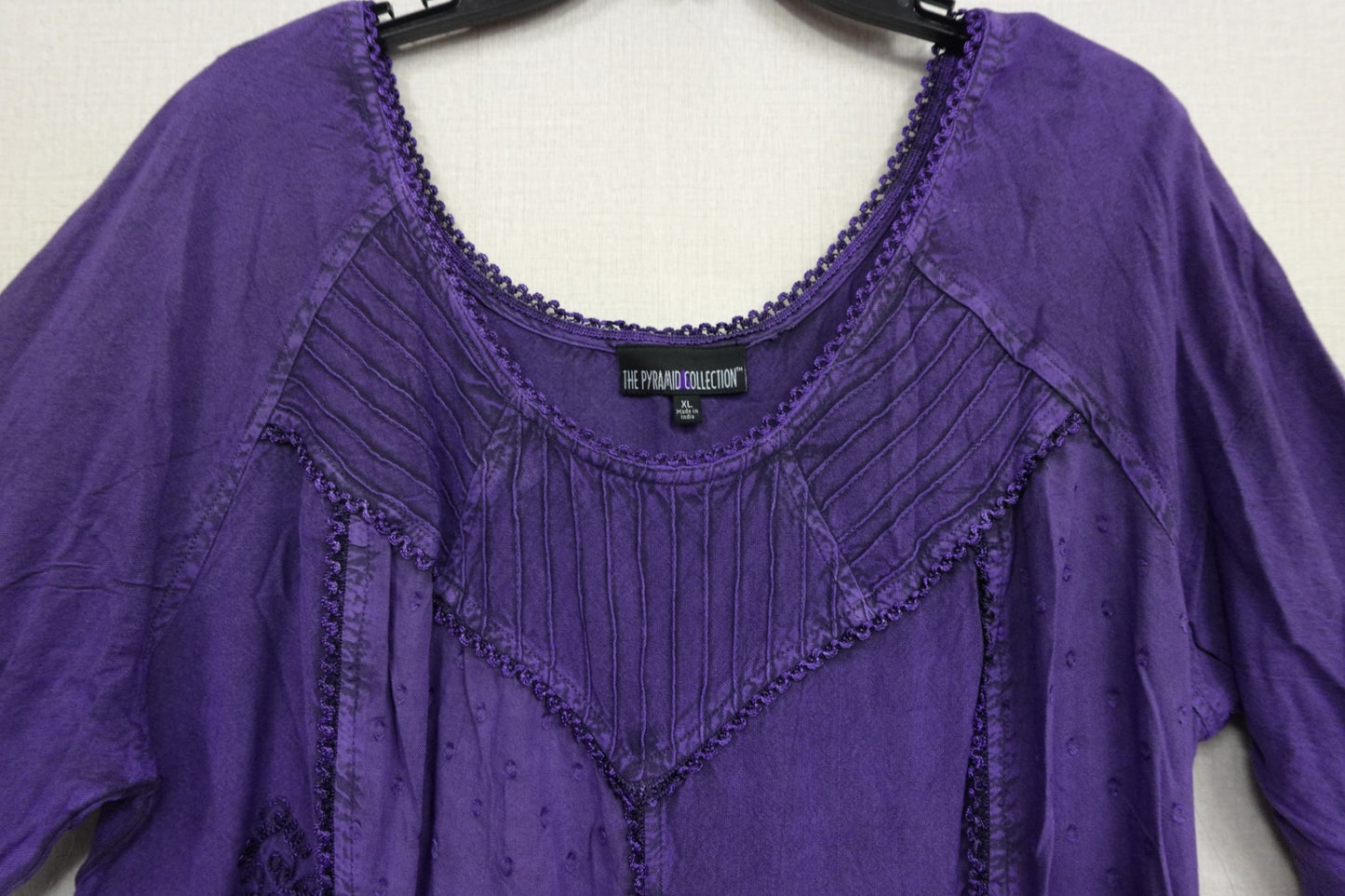 The Pyramid Collection, Long Sleeves Top, XL