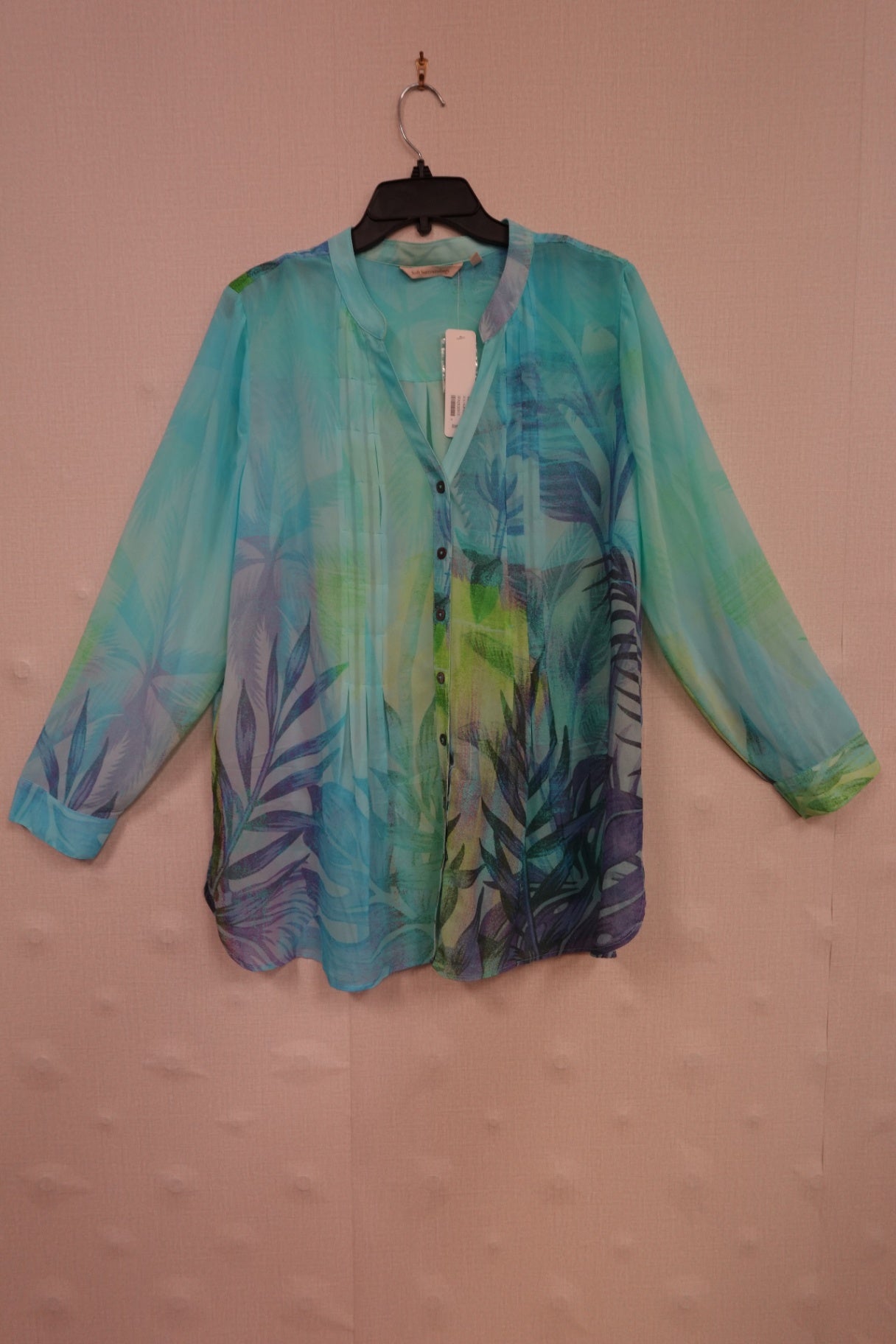 Soft Surroundings, Long Sleeves Top, XL (1X)