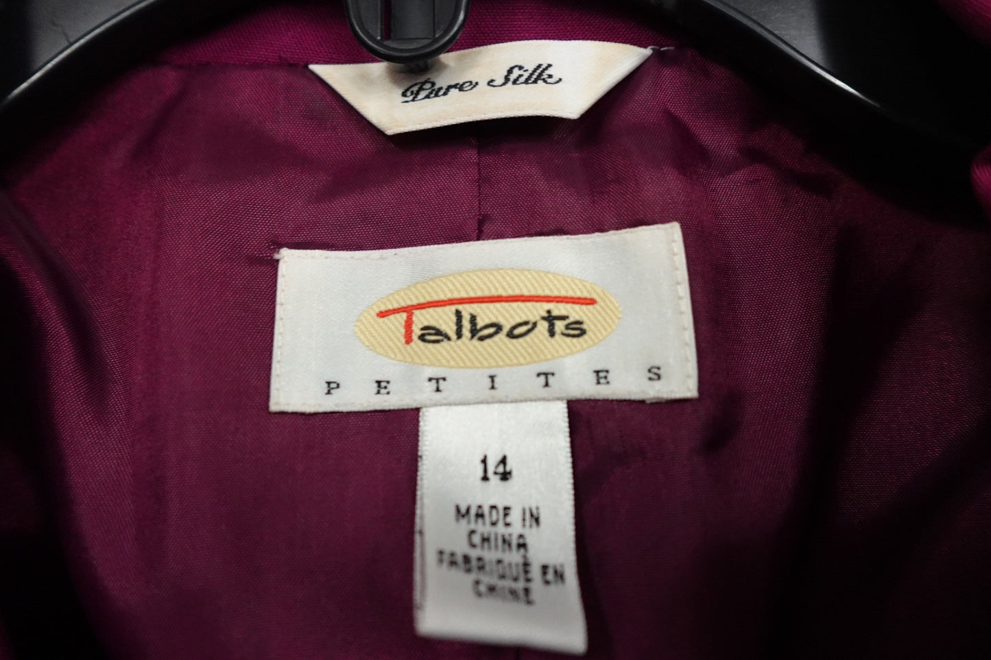 Talbots, 2 Piece Suit, 14