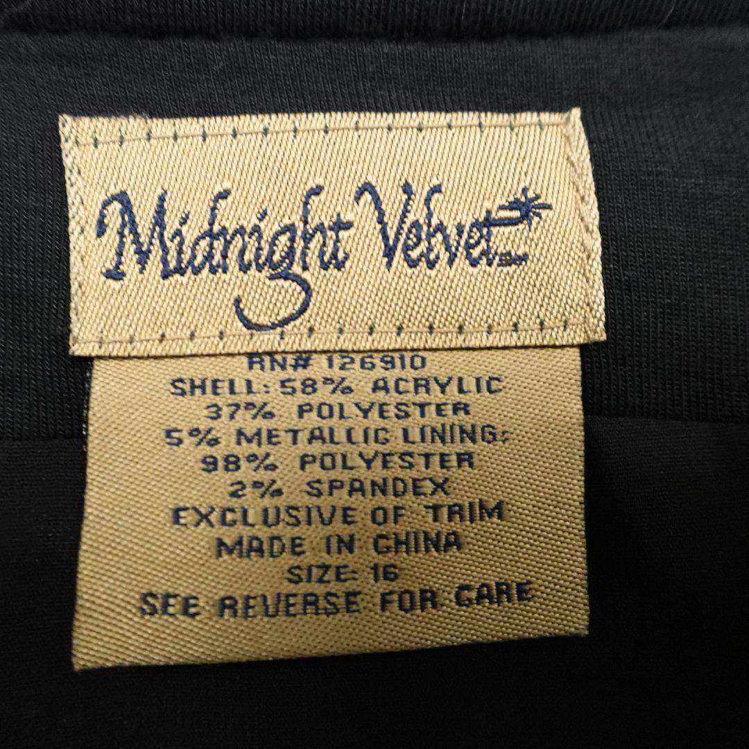 Midnight Velvet, Jacket, 16