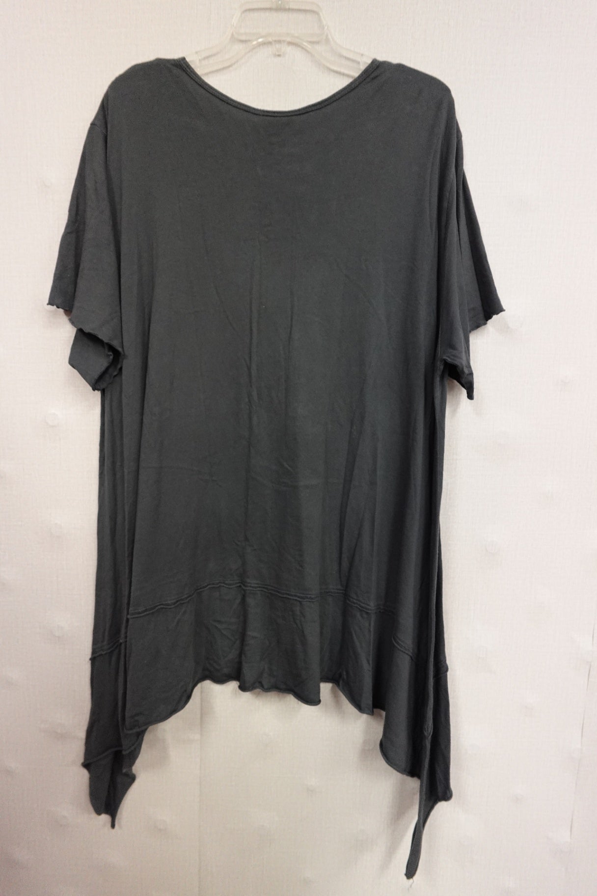 indigo art wear, SHORT SLEEVED TOP, 2X