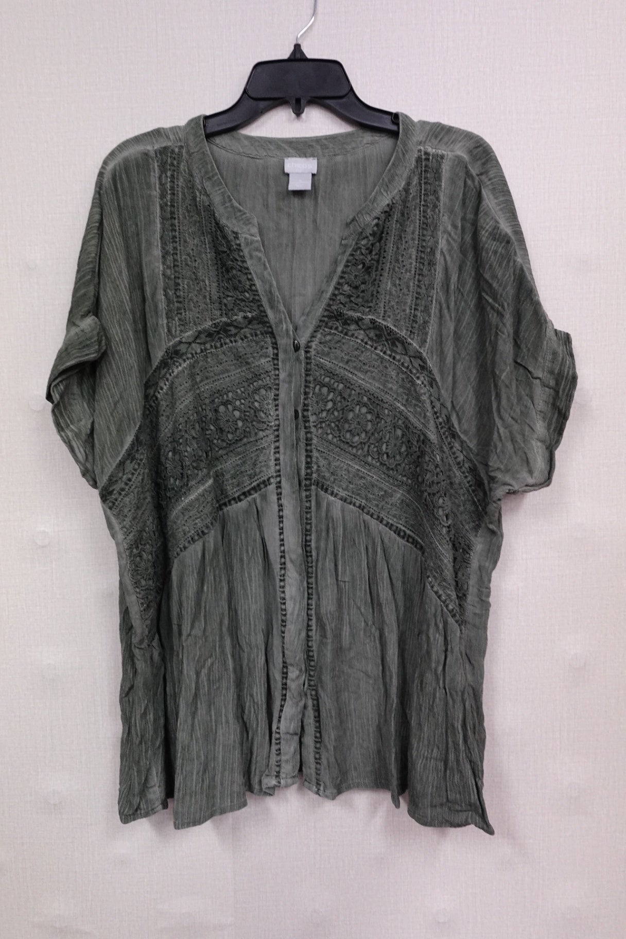 Chico's, SHORT SLEEVED TOP, 20