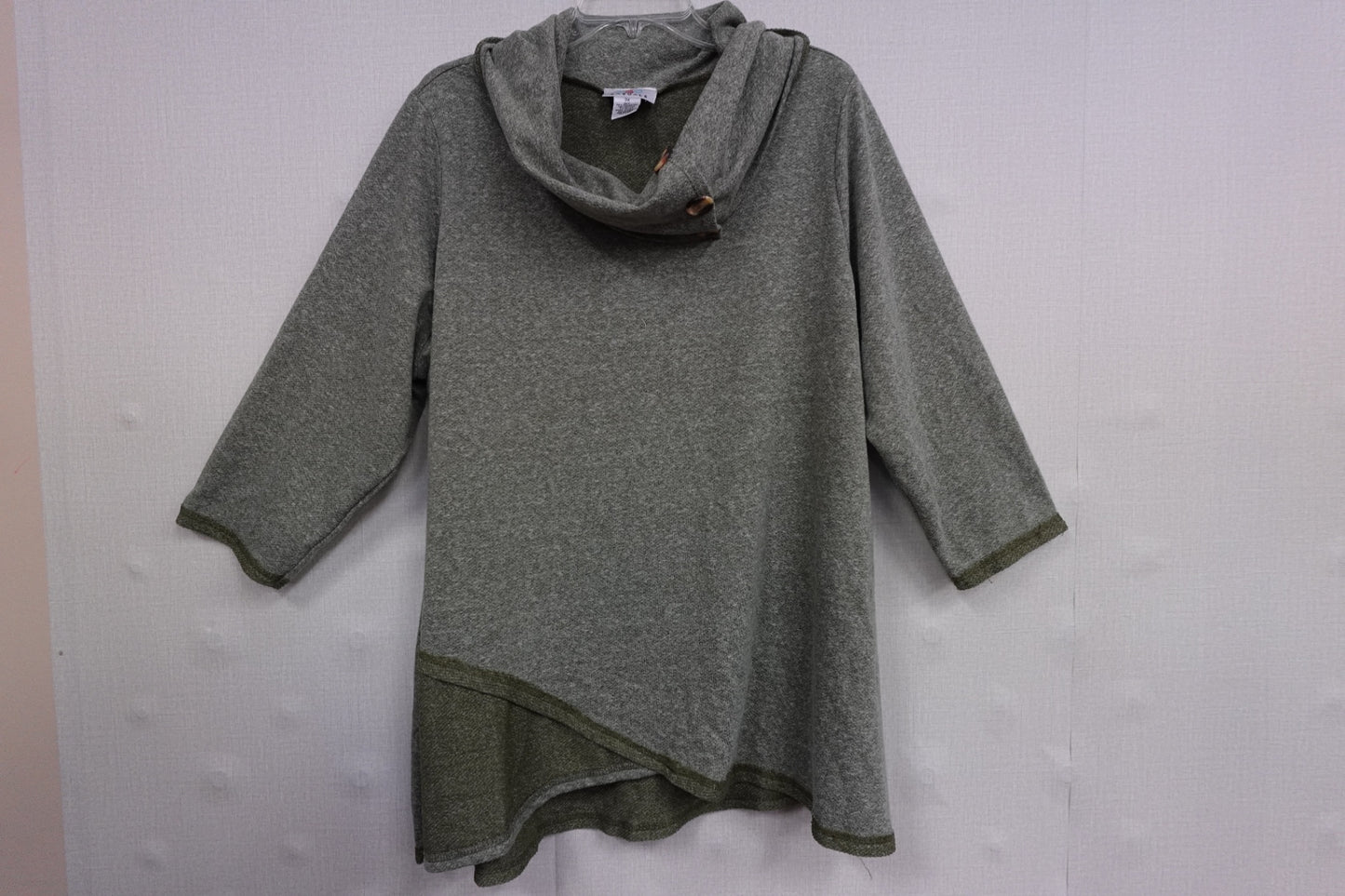 Oso casuals, 3/4 SLEEVE TOP, 3X
