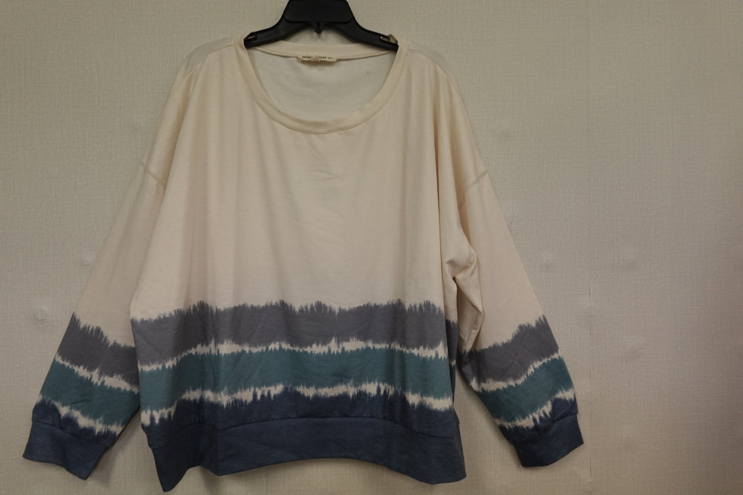 Indigo Thread Co., Long Sleeves Top, 3X