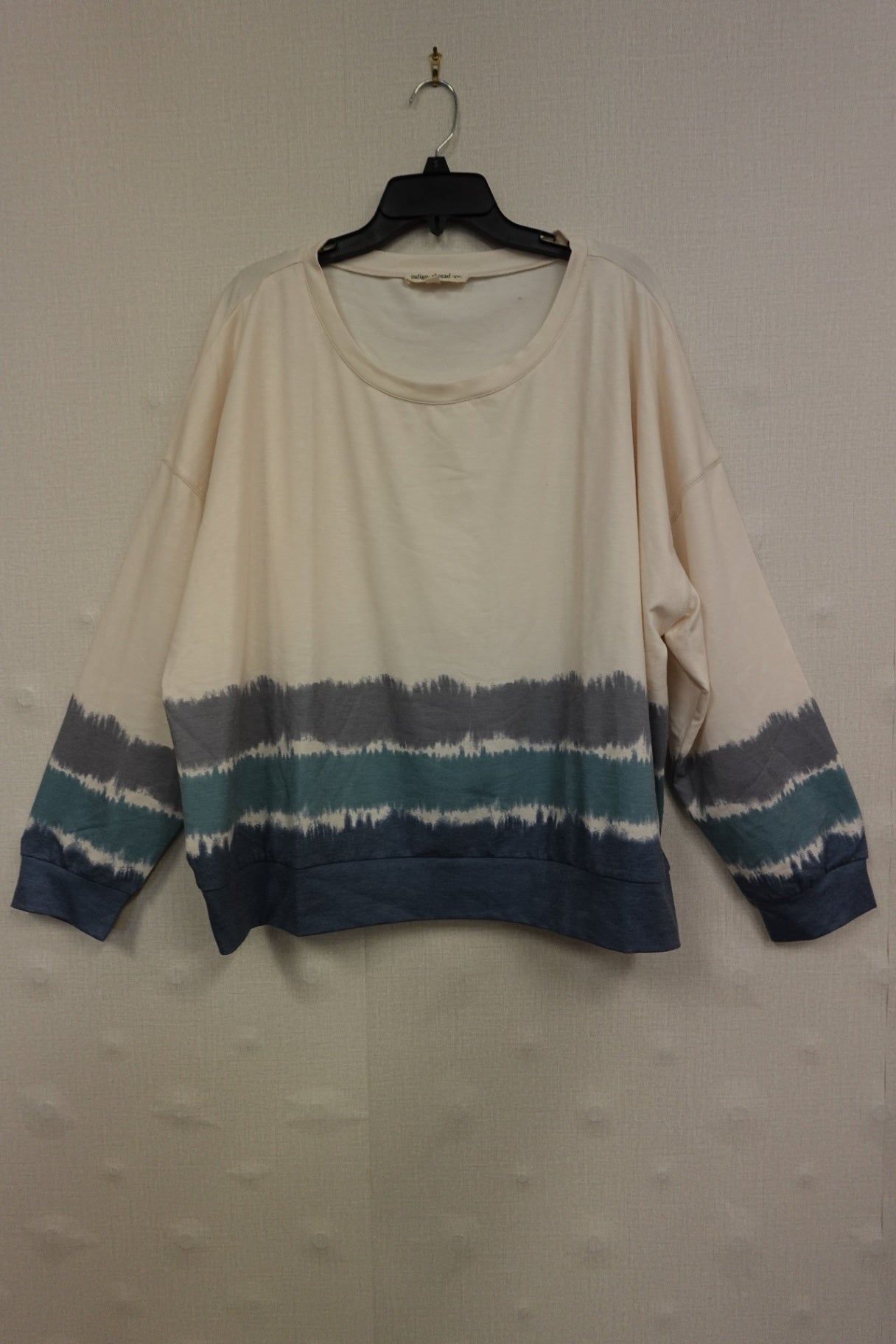Indigo Thread Co., Long Sleeves Top, 3X