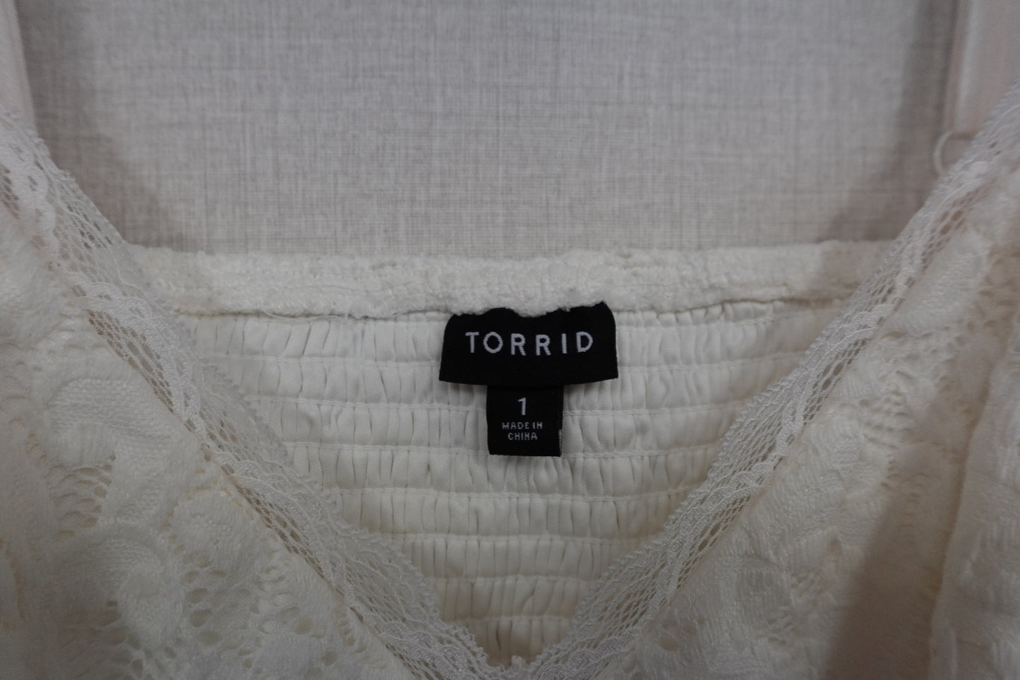 TORRID, SLEEVELESS TOP, XL (1X)