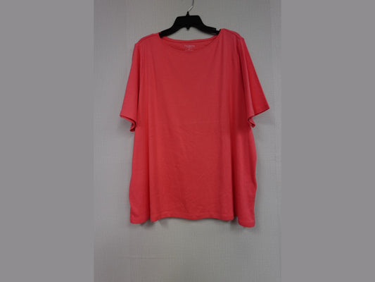 Talbots, T-Shirt Shorts Sleeve, 3X