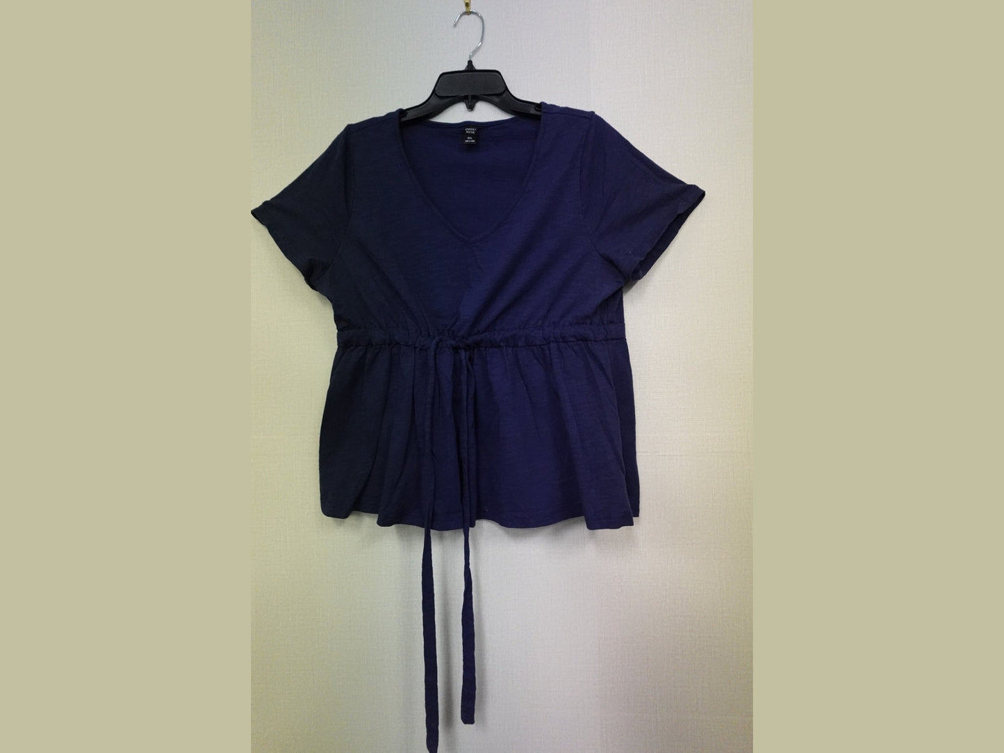 Emery Rose, Short Sleeve Top, L/XL (0X)