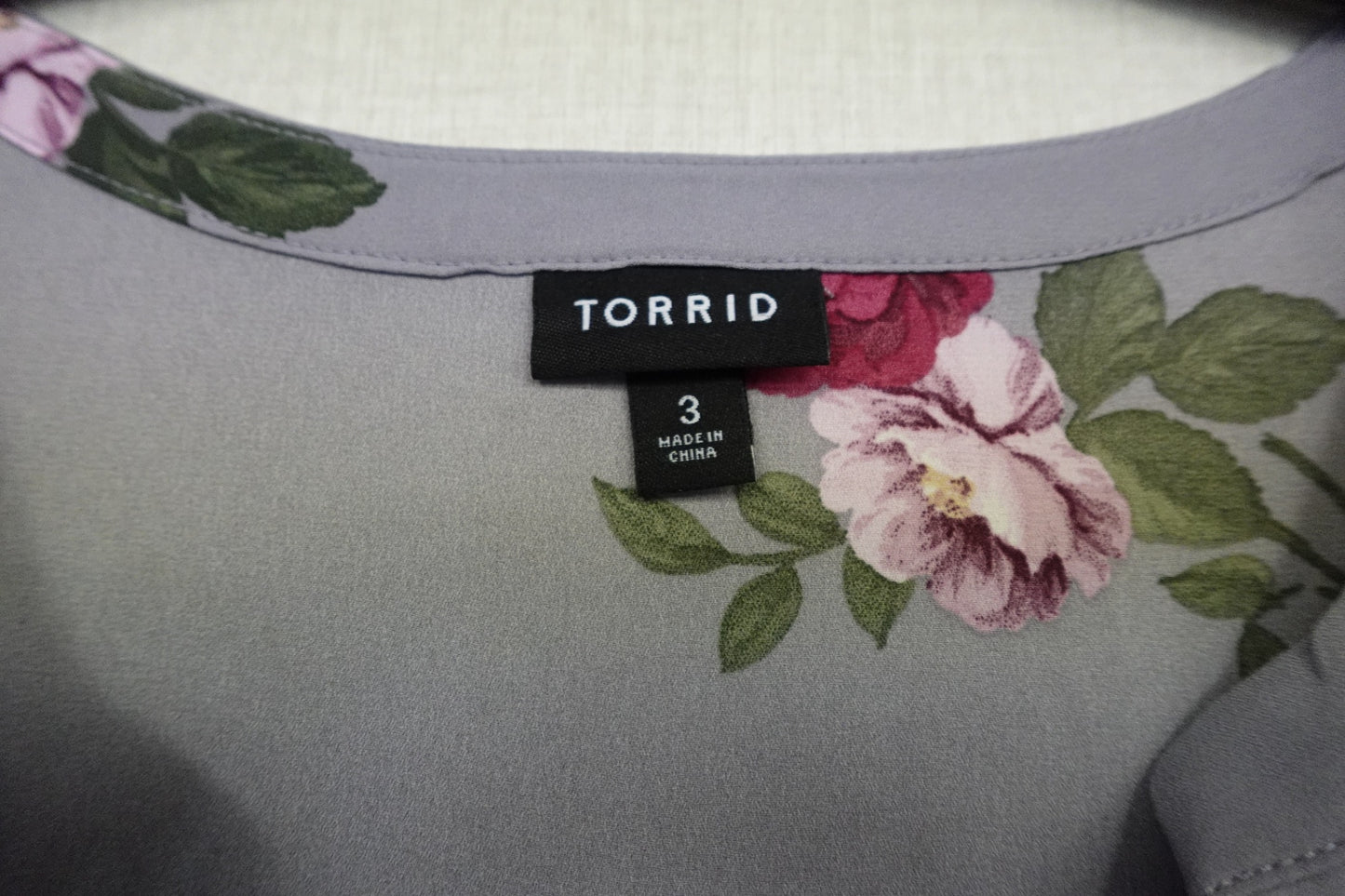 Torrid, SHORT SLEEVED TOP, 3X