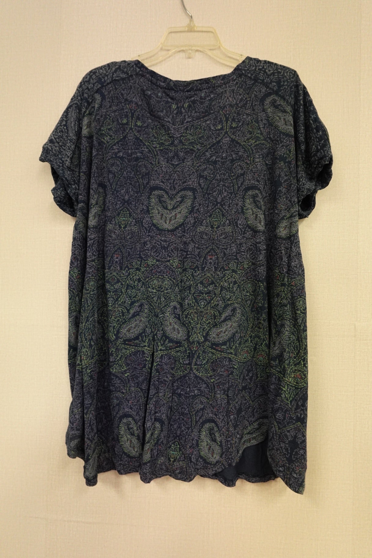 Lucky Brand, Short Sleeves Top, XL/2X (1X)