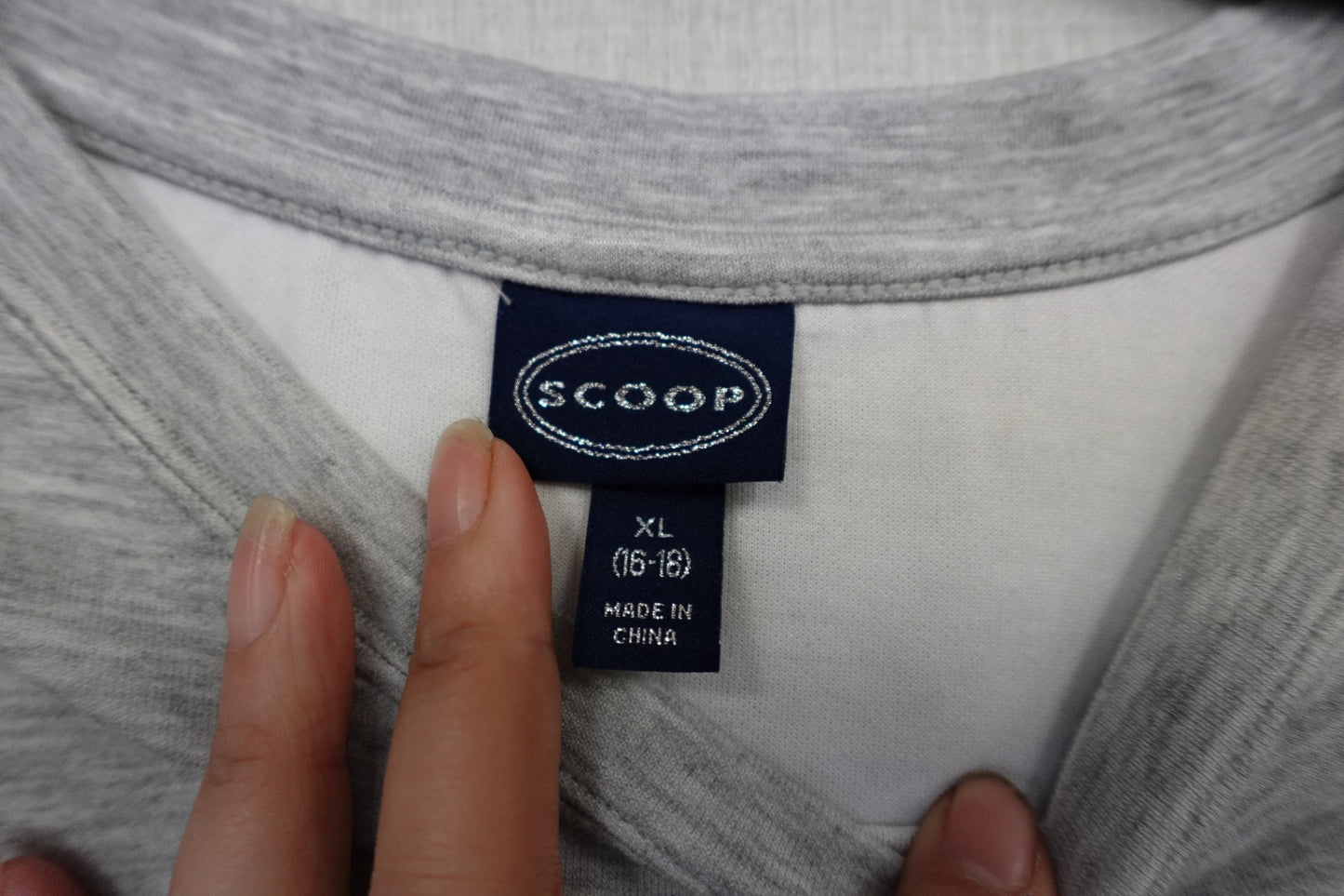 Scoop, Active Sweatshirt, 16-18 (XL)