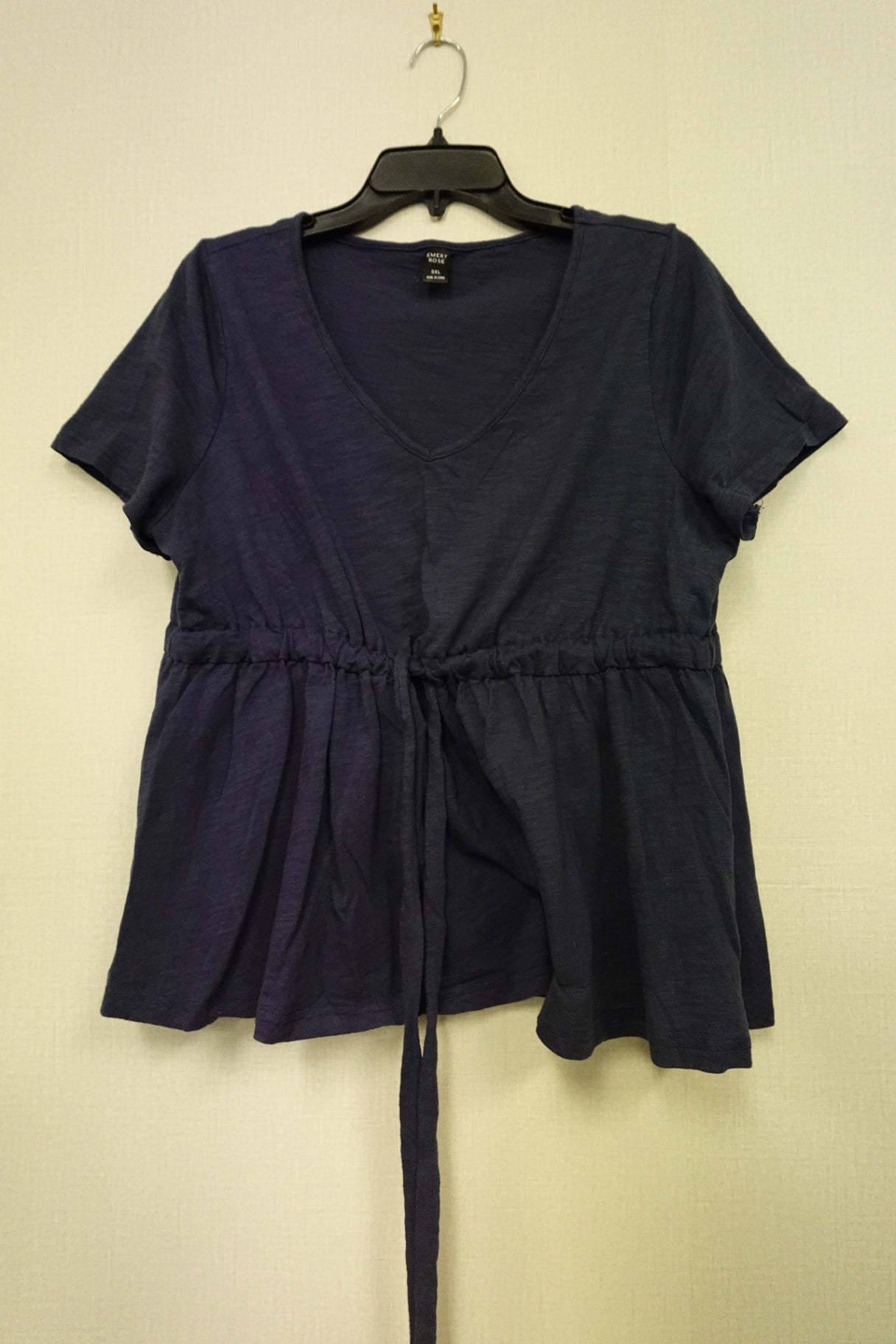 Emery Rose, Short Sleeve Top, L/XL (0X)