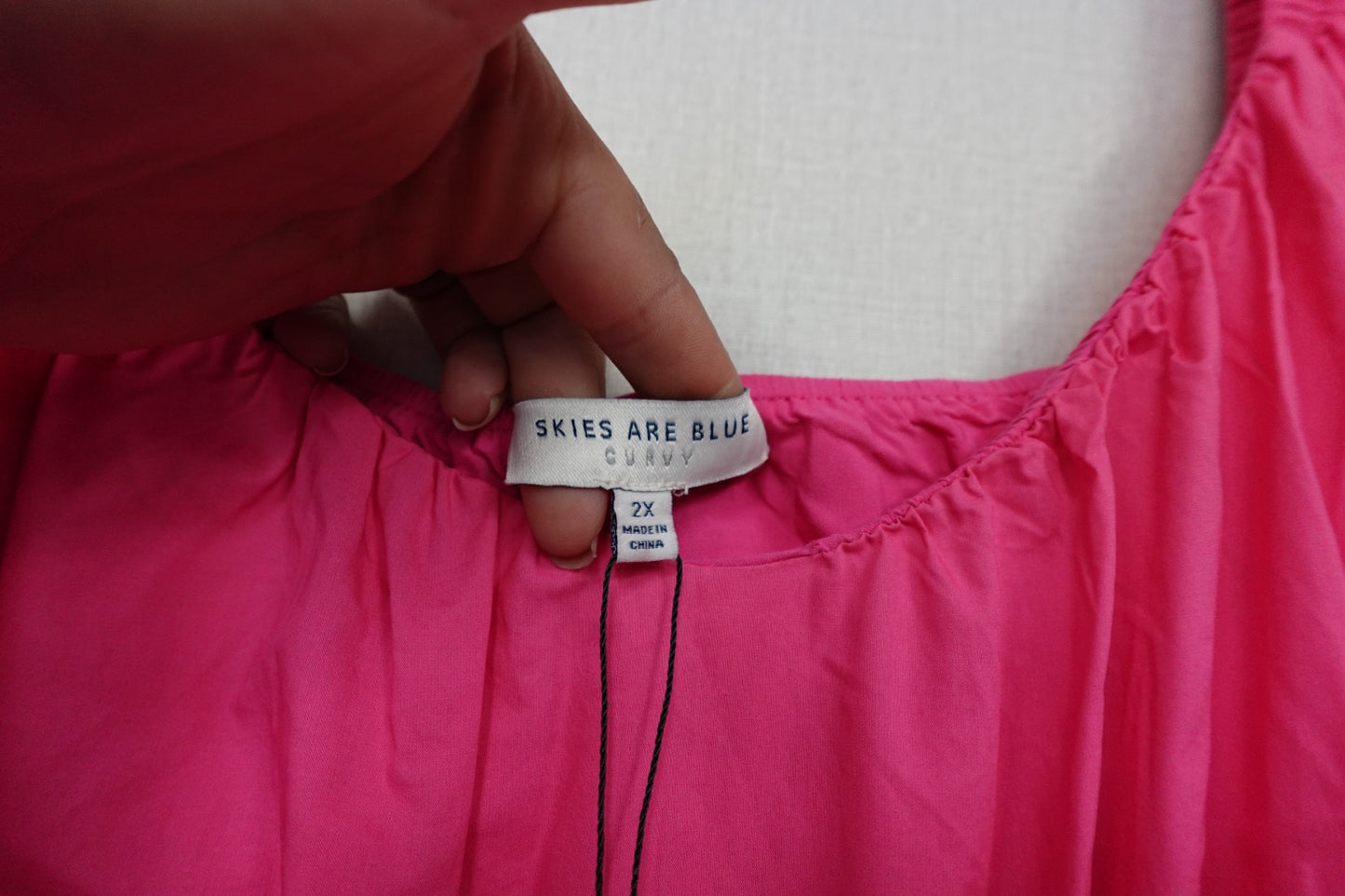 Skies are blue, Dress, 2X