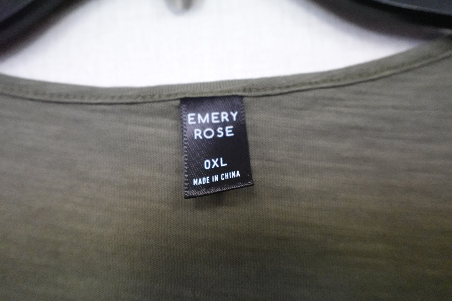 Emery Rose, Short Sleeve Top, L/XL (0X)