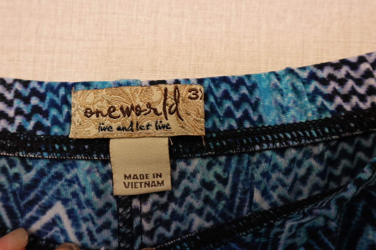 One World, Pants, 3X