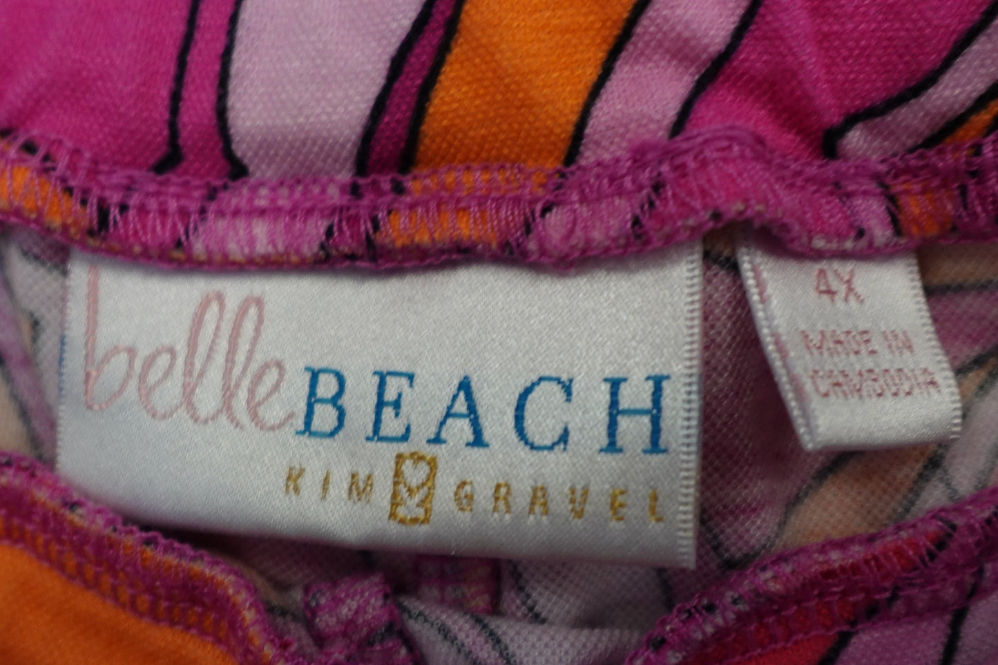 Belle Beach, Cropped Pants, 4X