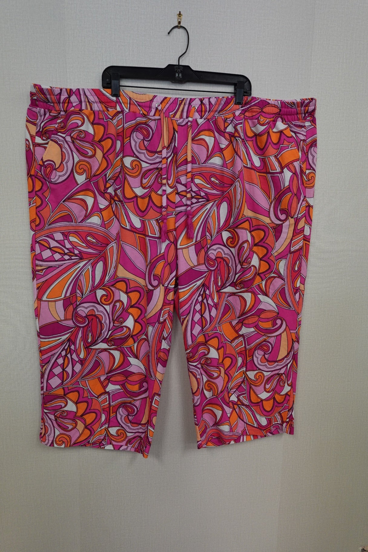 Belle Beach, Cropped Pants, 4X