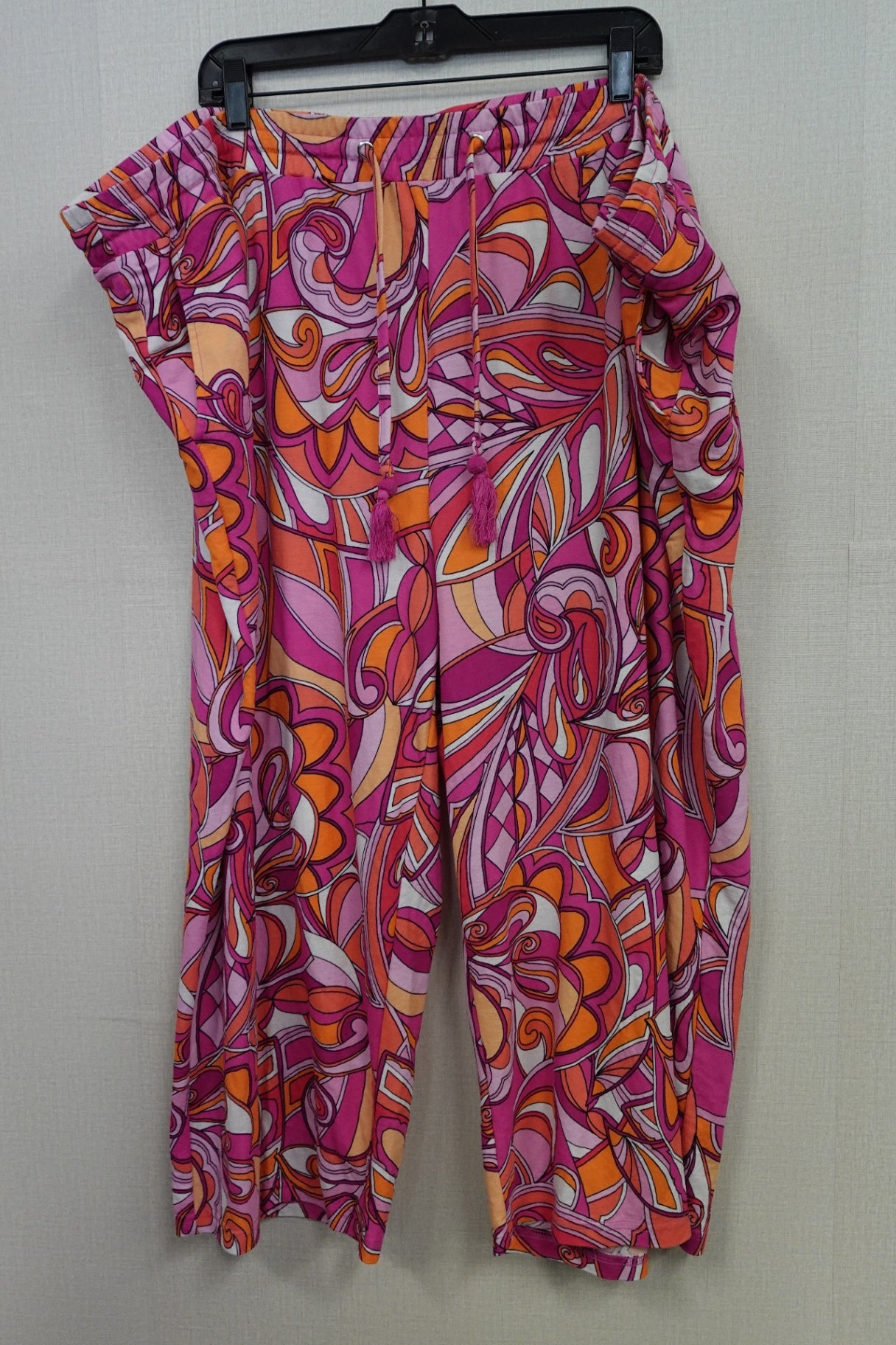 Belle Beach, Cropped Pants, 4X