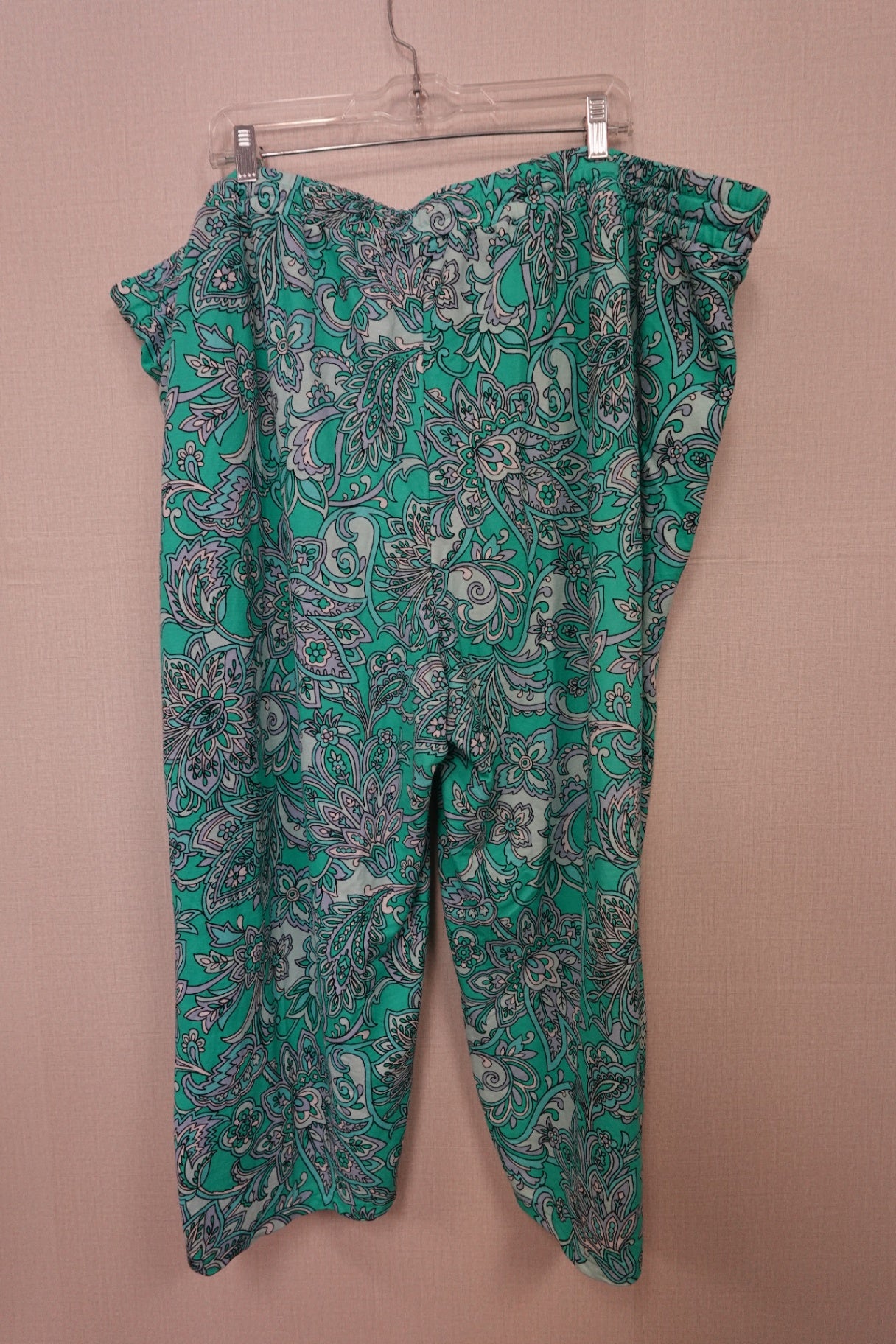 Belle Beach, Cropped Pants, 4X