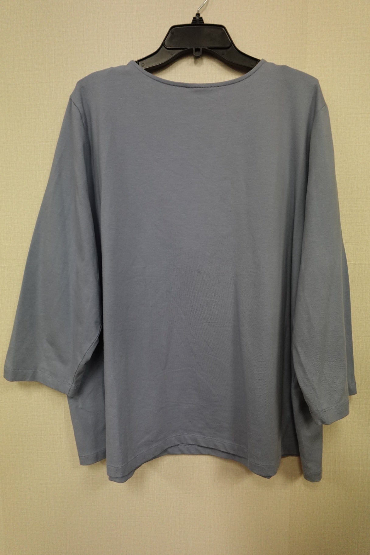 Ruby Rd., 3/4 SLEEVE TOP, 3X