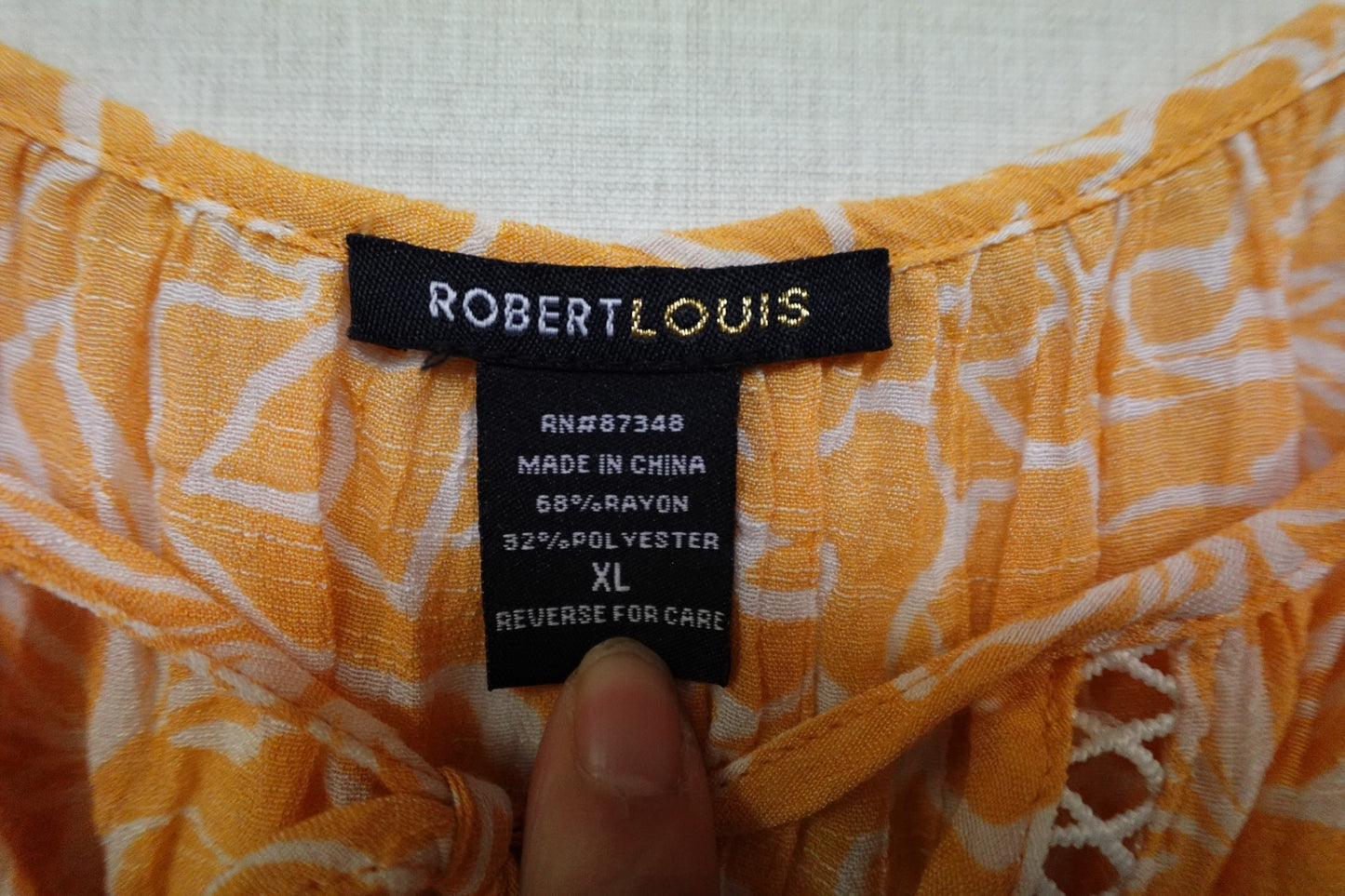 ROBERT LOUIS, Long Sleeves Top, XL