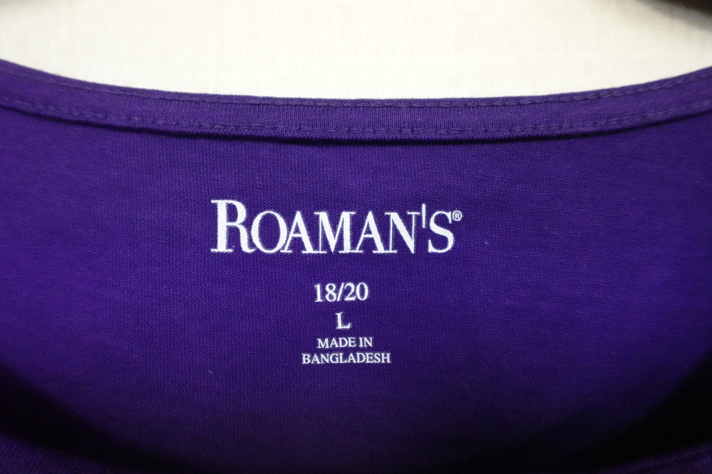 ROAMANS, Sleeveless Top, Large